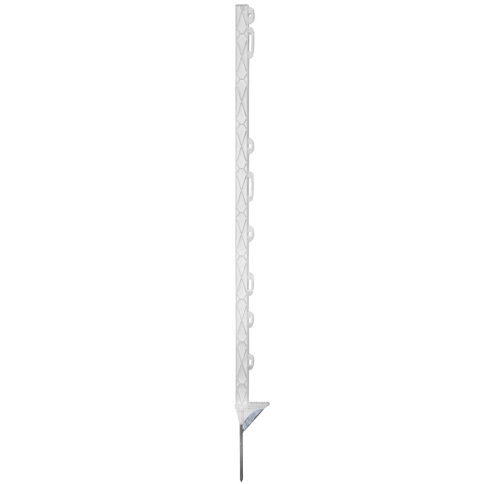 Plastic Post Titan Plus 108 cm, white (5 pcs.)