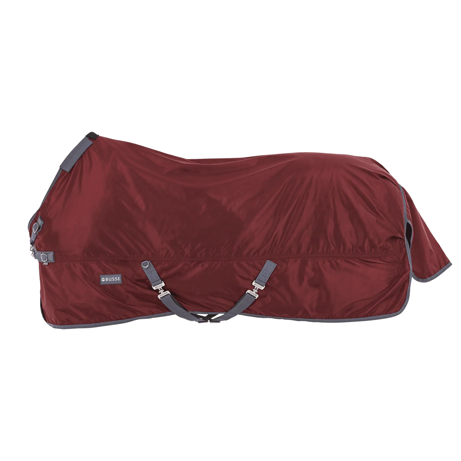 BUSSE Turnout Rug FLEXIBLE PRO 250 115 bordeaux/gray