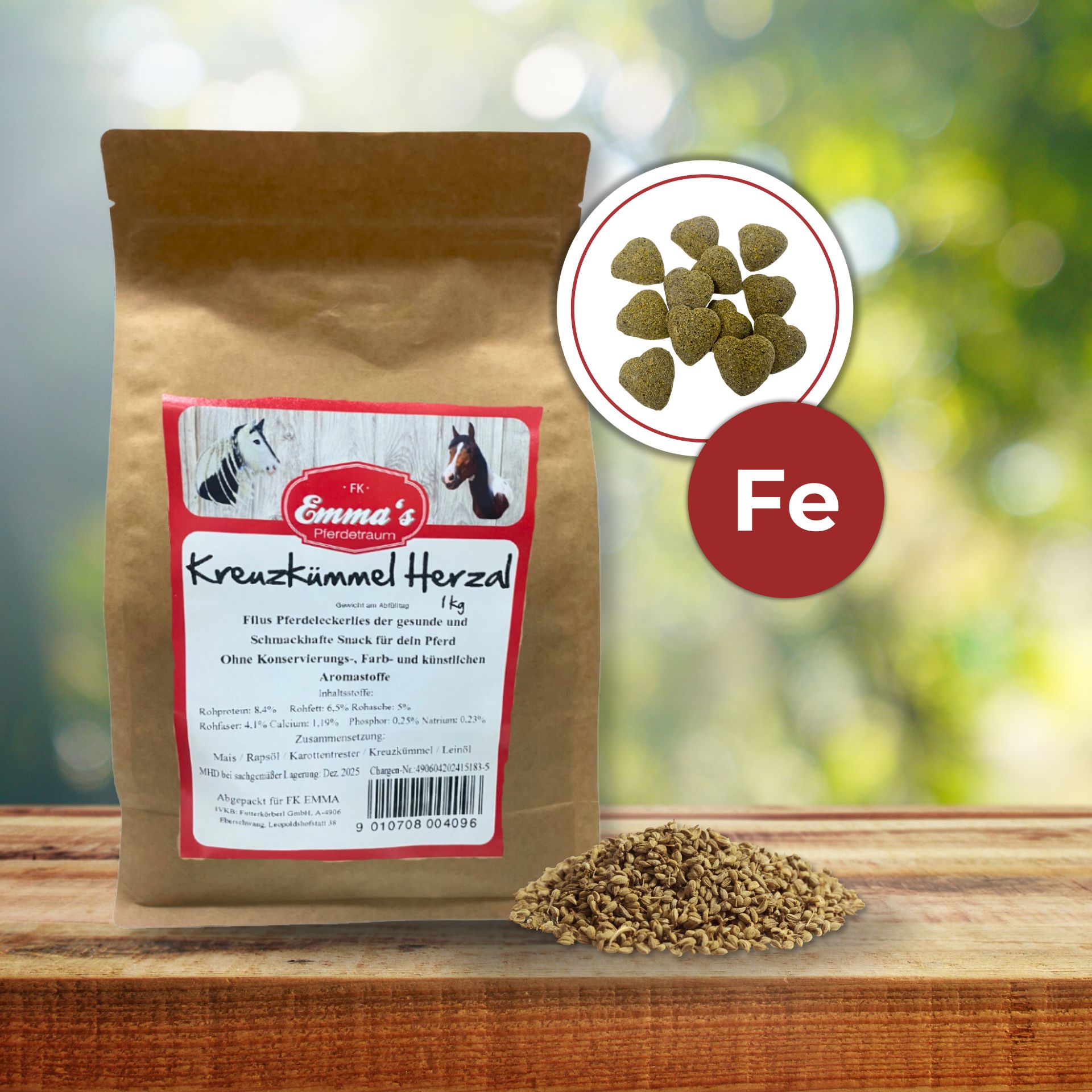 Emmas horse treat cumin Herzal 1 kg