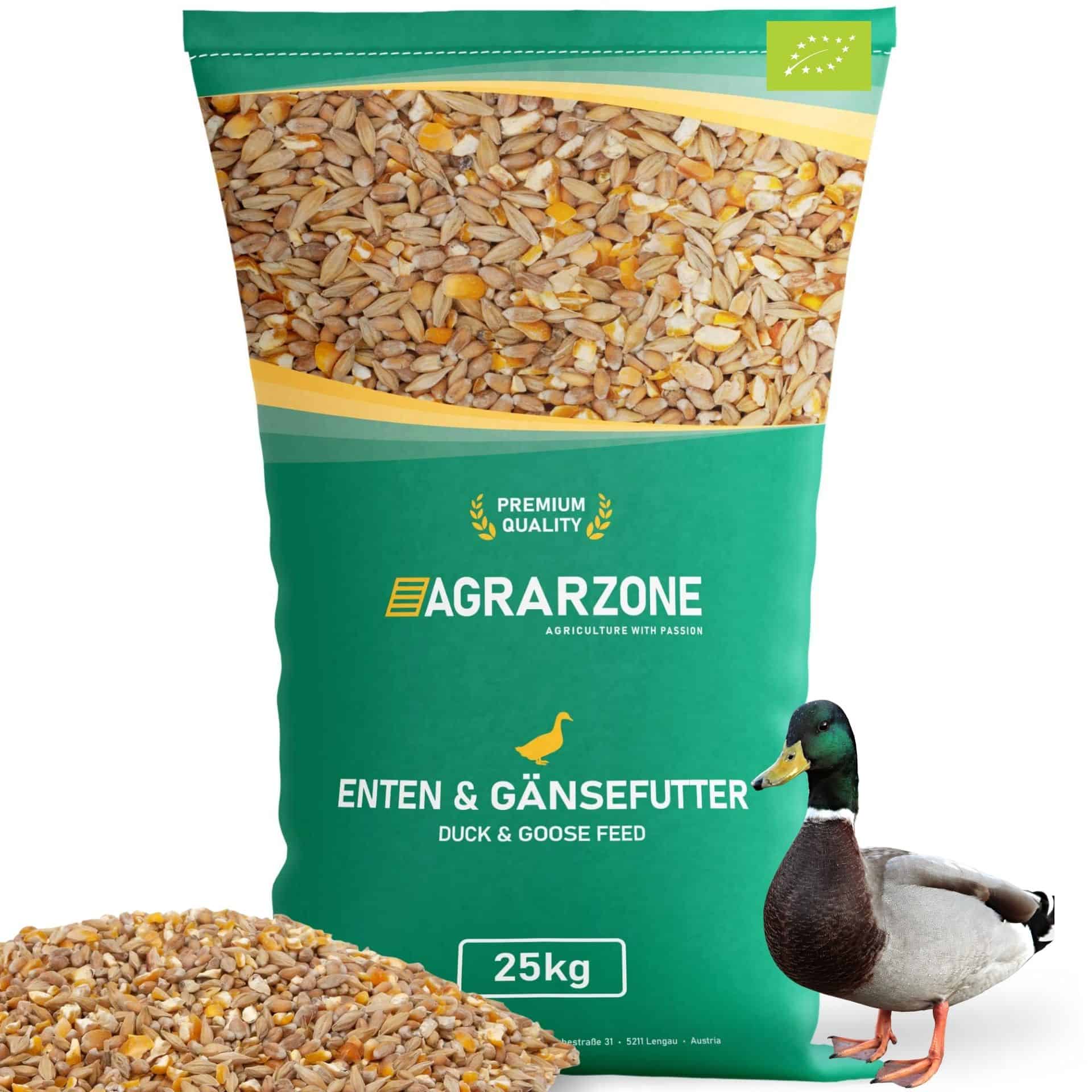 Agrarzone Organic Duck & Goose Feed Grains 25 kg