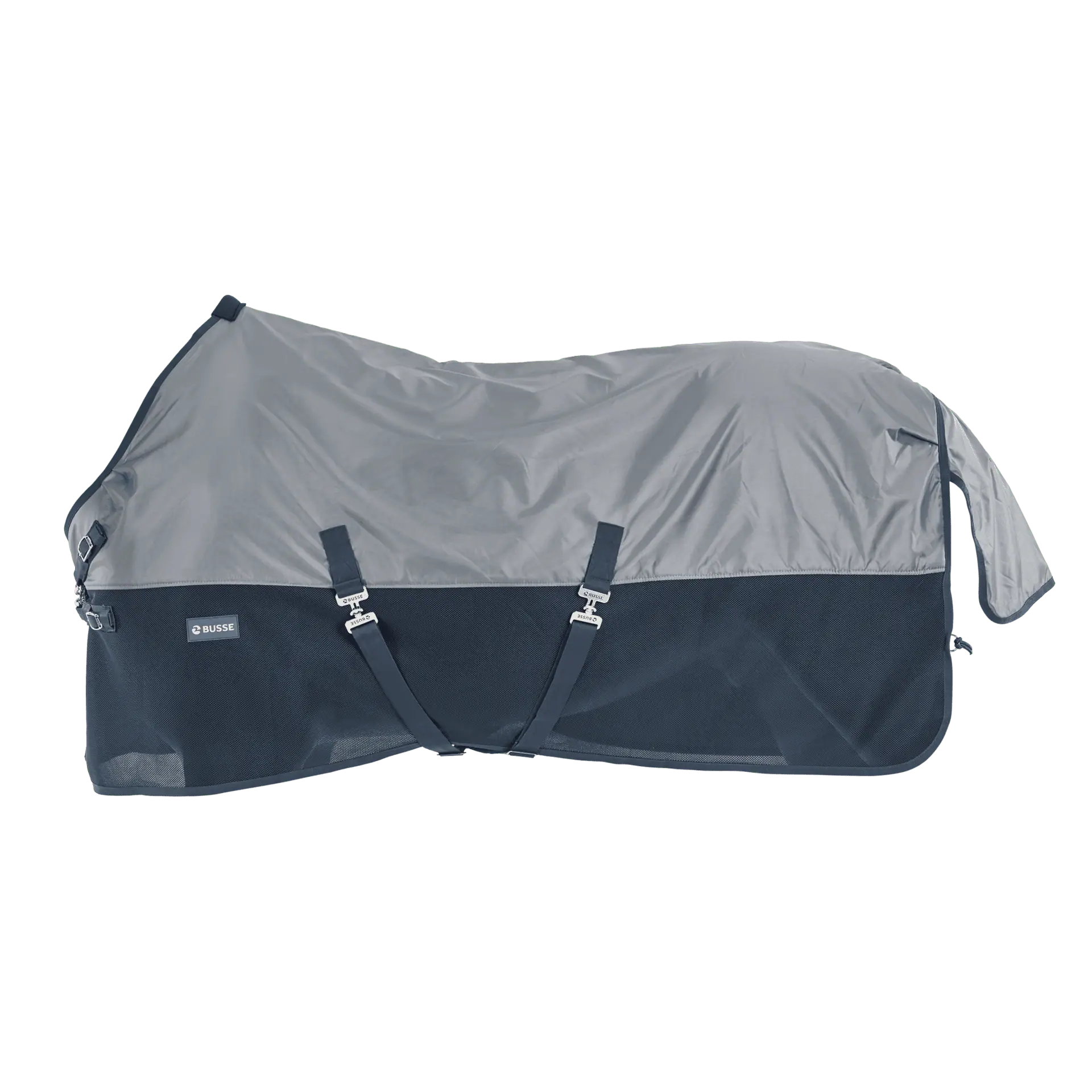 BUSSE Turnout Rug 3D AIR Rain 125 gray/navy