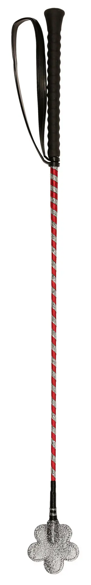 Jumping whip, pink-silver, 65cm