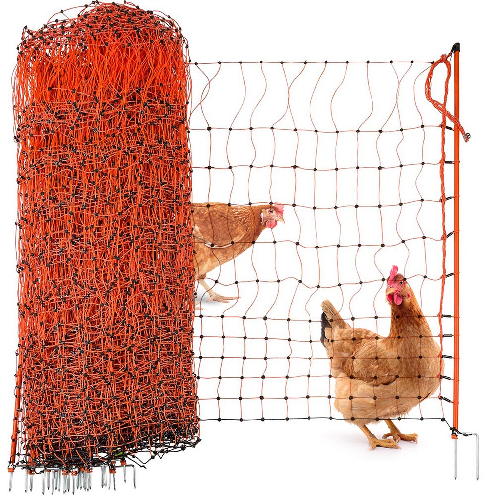 Buy electrificable Classic Poultry Fence orange online
