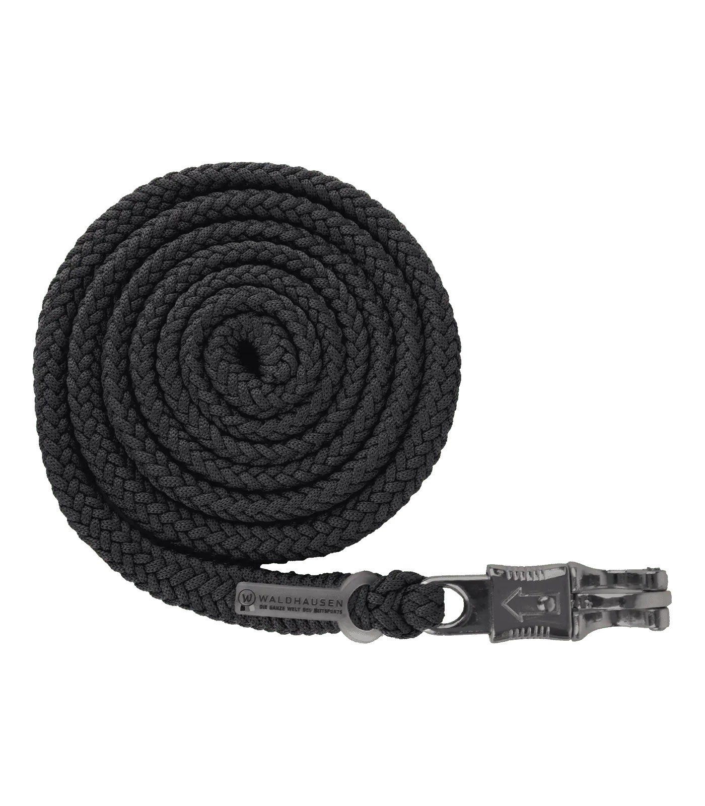 Modern rosé lead rope - panic hook black/anthracite
