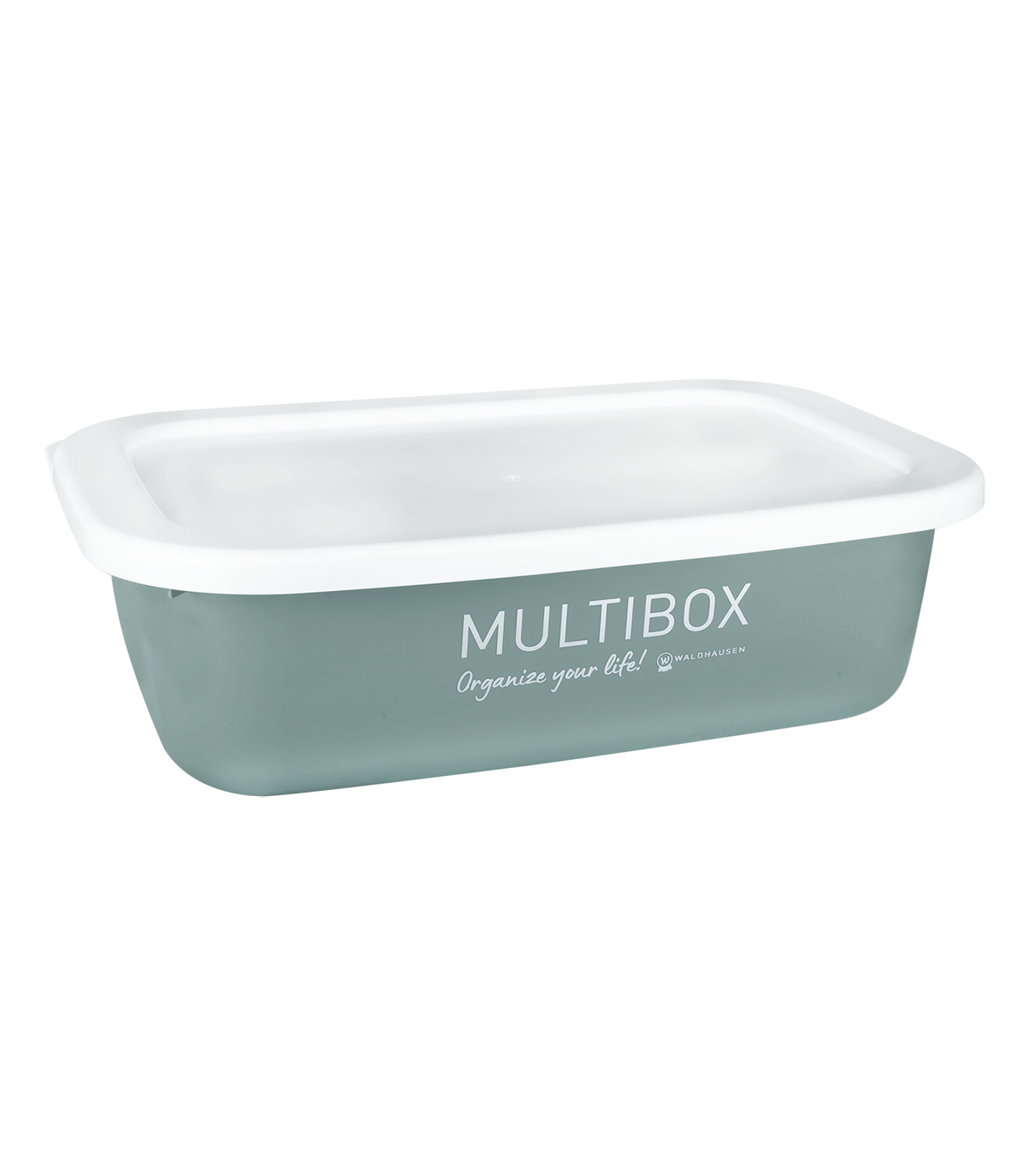 Waldhausen Multibox "Organize your life!" mistletoe green, with lid, 3L