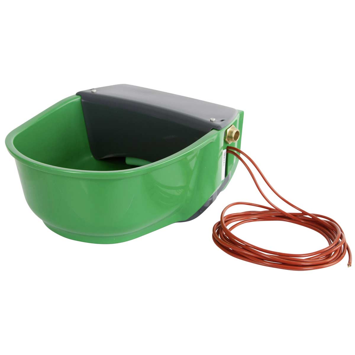 Heatable float drinking bowl SH30 73W with auxiliary pipe heating 24 V