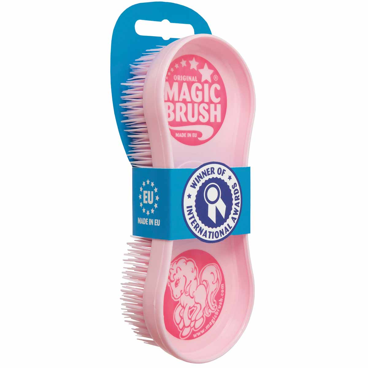 MAGIC BRUSH - Set of 3 Brushes for Horse Pony Grooming