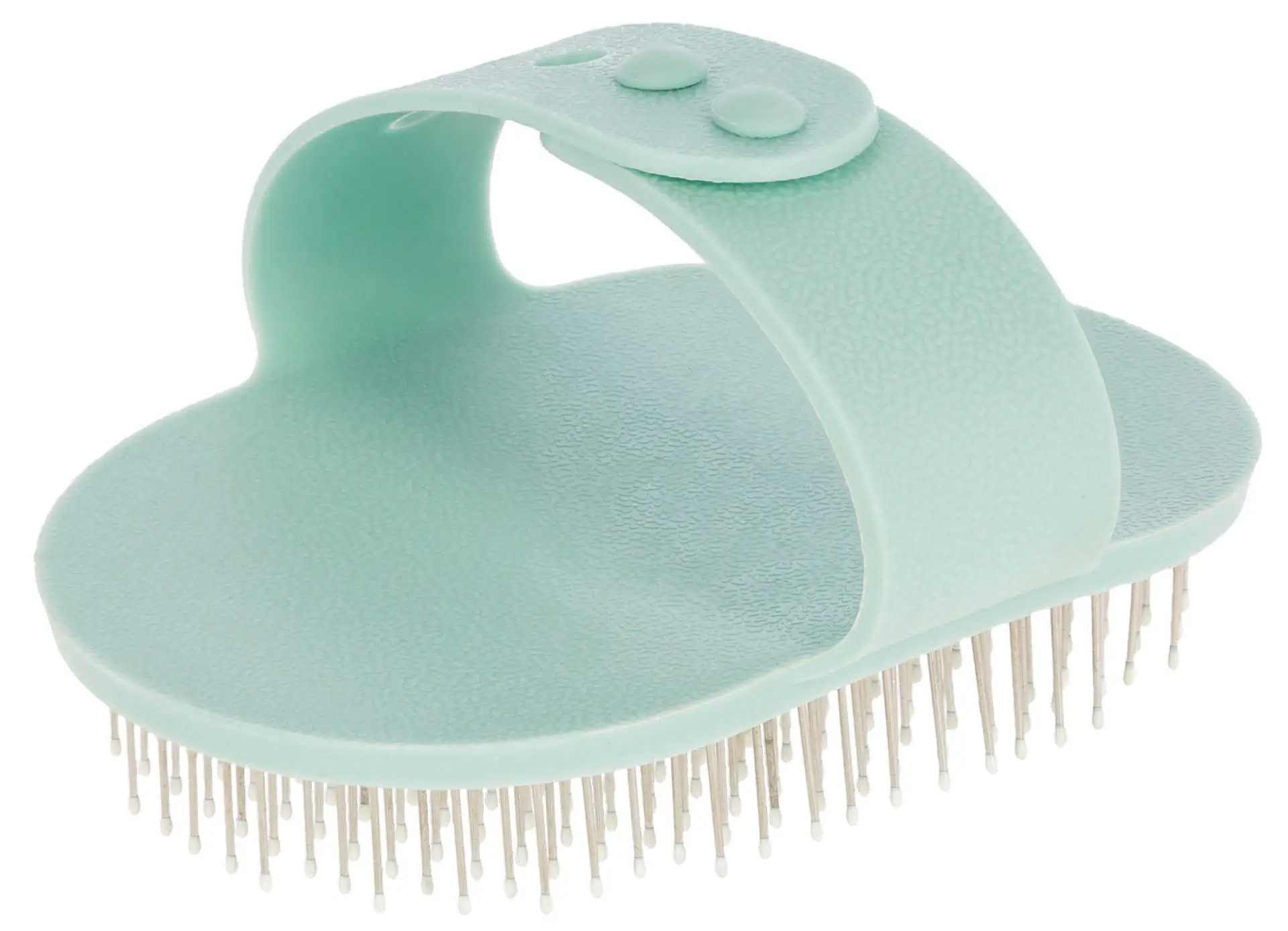 Terrier Curry Comb, 13x8cm turquoise
