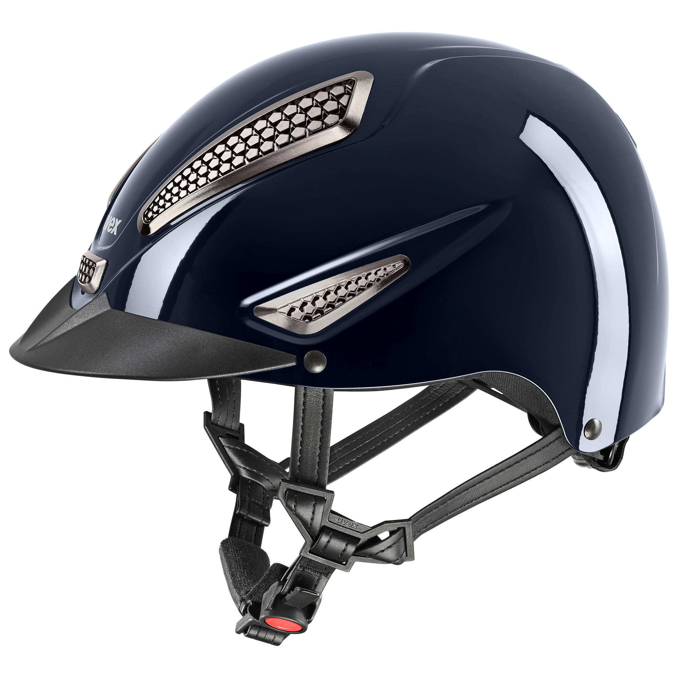 uvex riding helmet perfexxion III shiny navy XXS-S