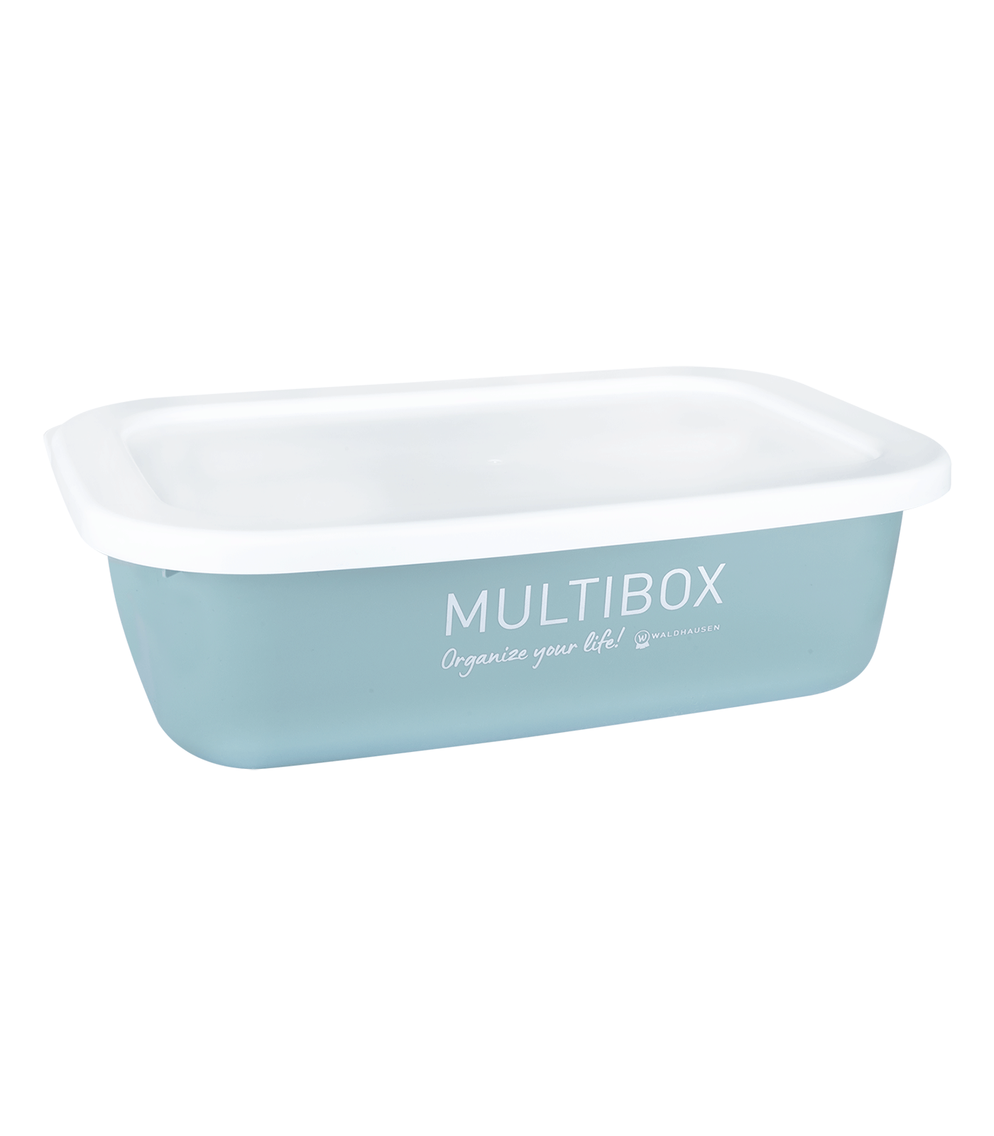 Waldhausen Multibox "Organize your life!" turquoise, with lid, 3L