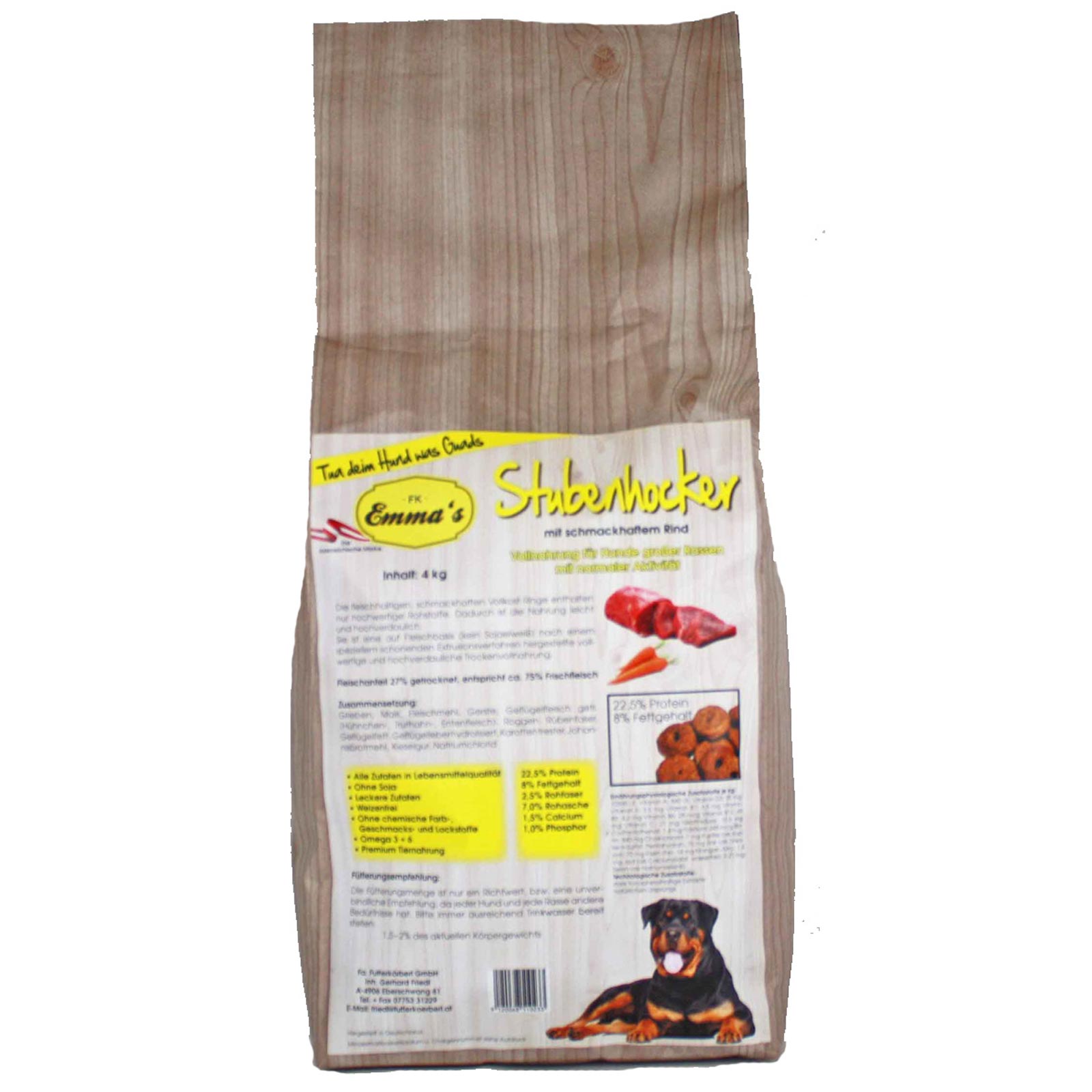 Emmas Dog food Stubenhocker 4 kg