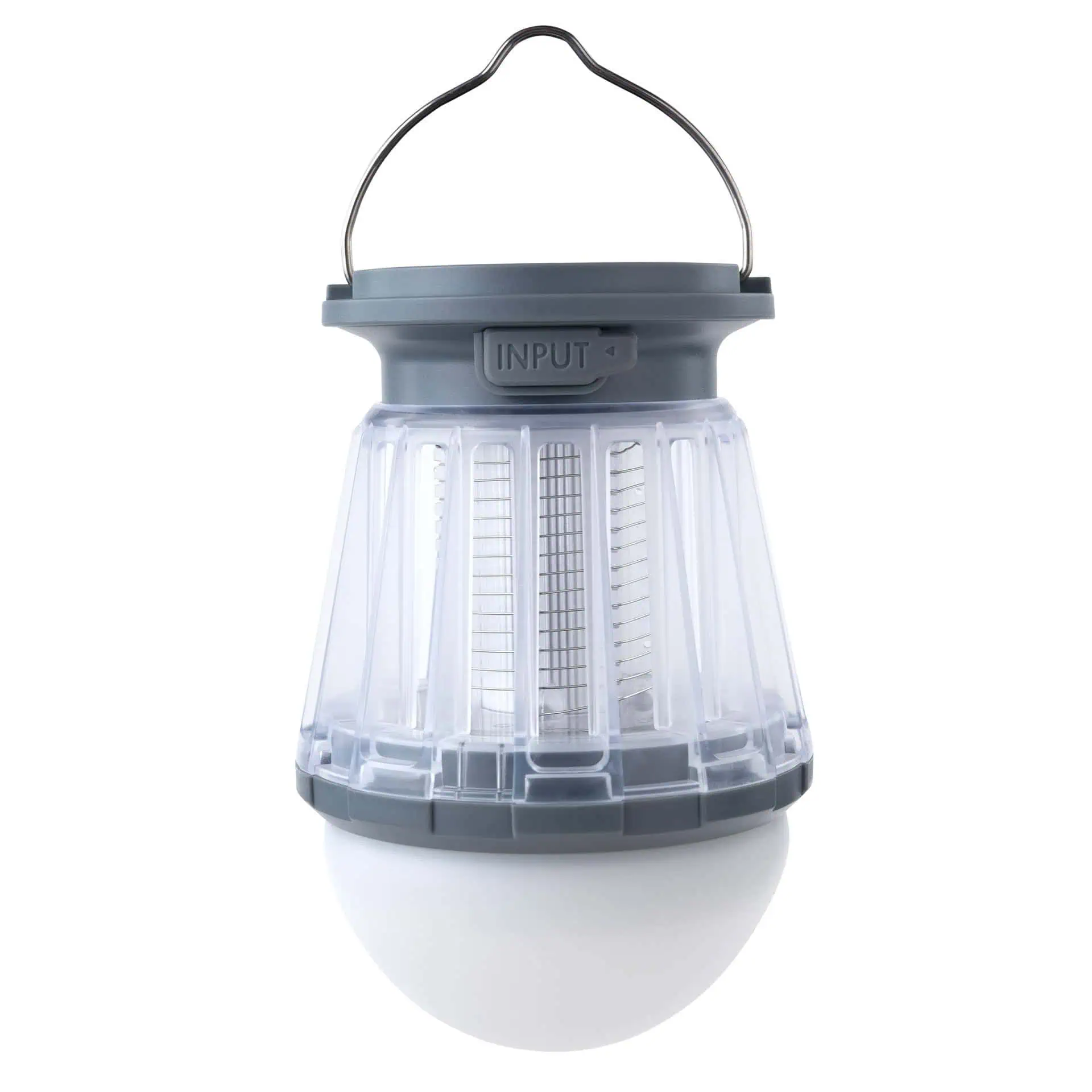 LED solar camping lamp anti-mosquito light gray