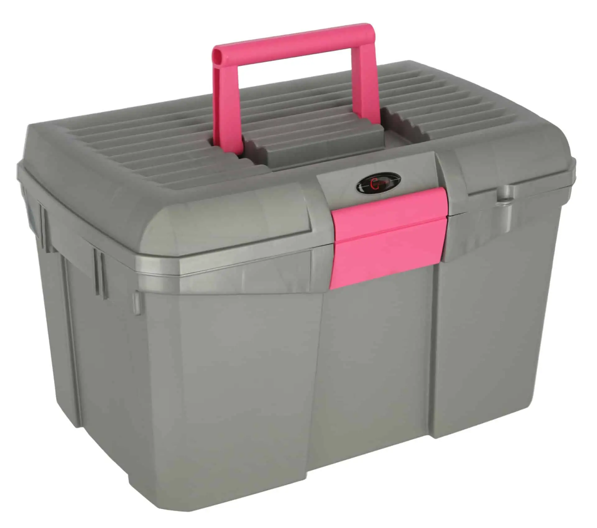 Grooming Box Siena grey/pink with Removable Insert