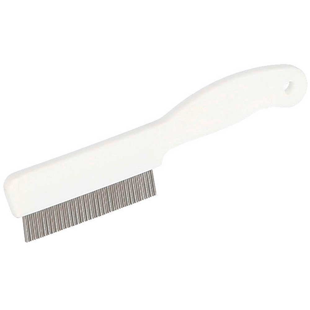 Dust and flea comb for cats 13 cm
